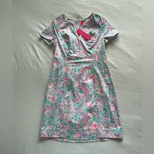NWT LILLY PULITZER BRAYLIN STRETCH SHIFT DRESS LOVE BUG